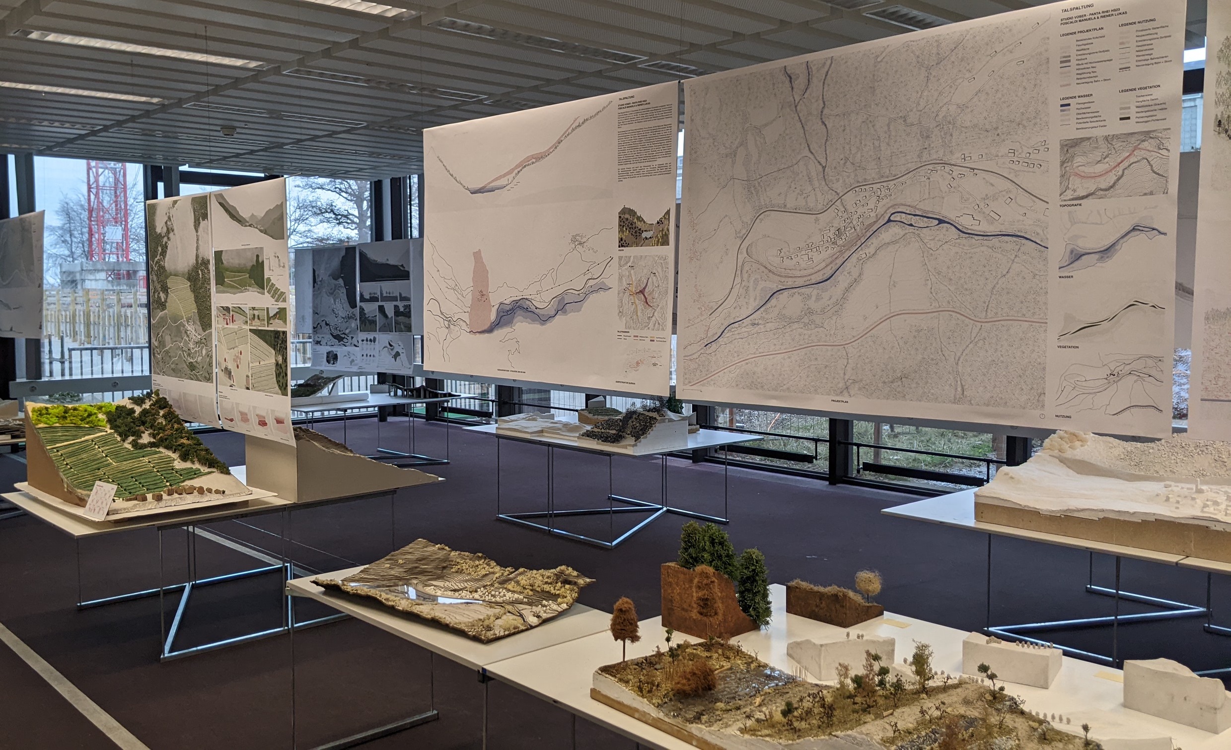 Exhibition of student works for Brienz/Brinzauls